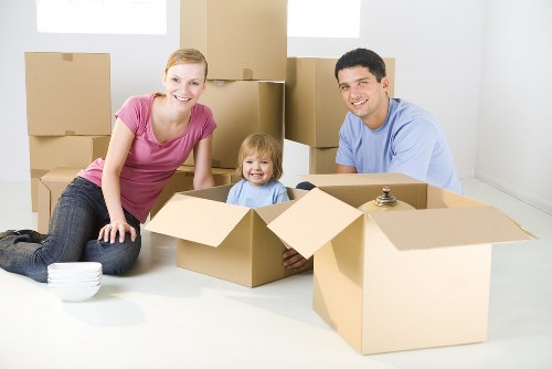 Man with a van service loading household items in Bromley