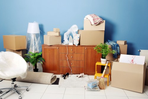 Professional equipment used for safe piano removals