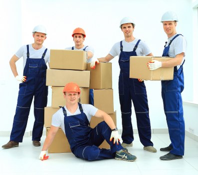 Packed removal truck with boxes and furniture for Bromley relocation