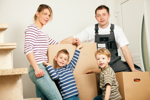 Professional furniture removals in Bromley with careful loading of household items