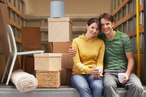Office furniture pick-up in Bromley with careful handling