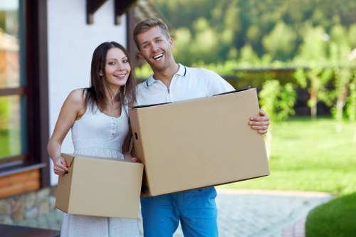 Local Bromley movers loading items efficiently for a same day relocation