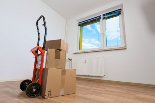 Packing computers and office assets for a Bromley office move