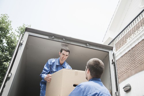 Residential moving truck for Bromley house move
