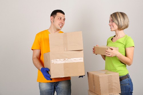 Careful furniture loading for a Bromley home relocation